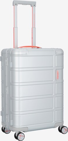 American Tourister Trolley  4-Rollen in Silber