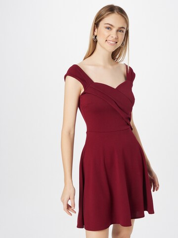 WAL G. Cocktail Dress in Red: front