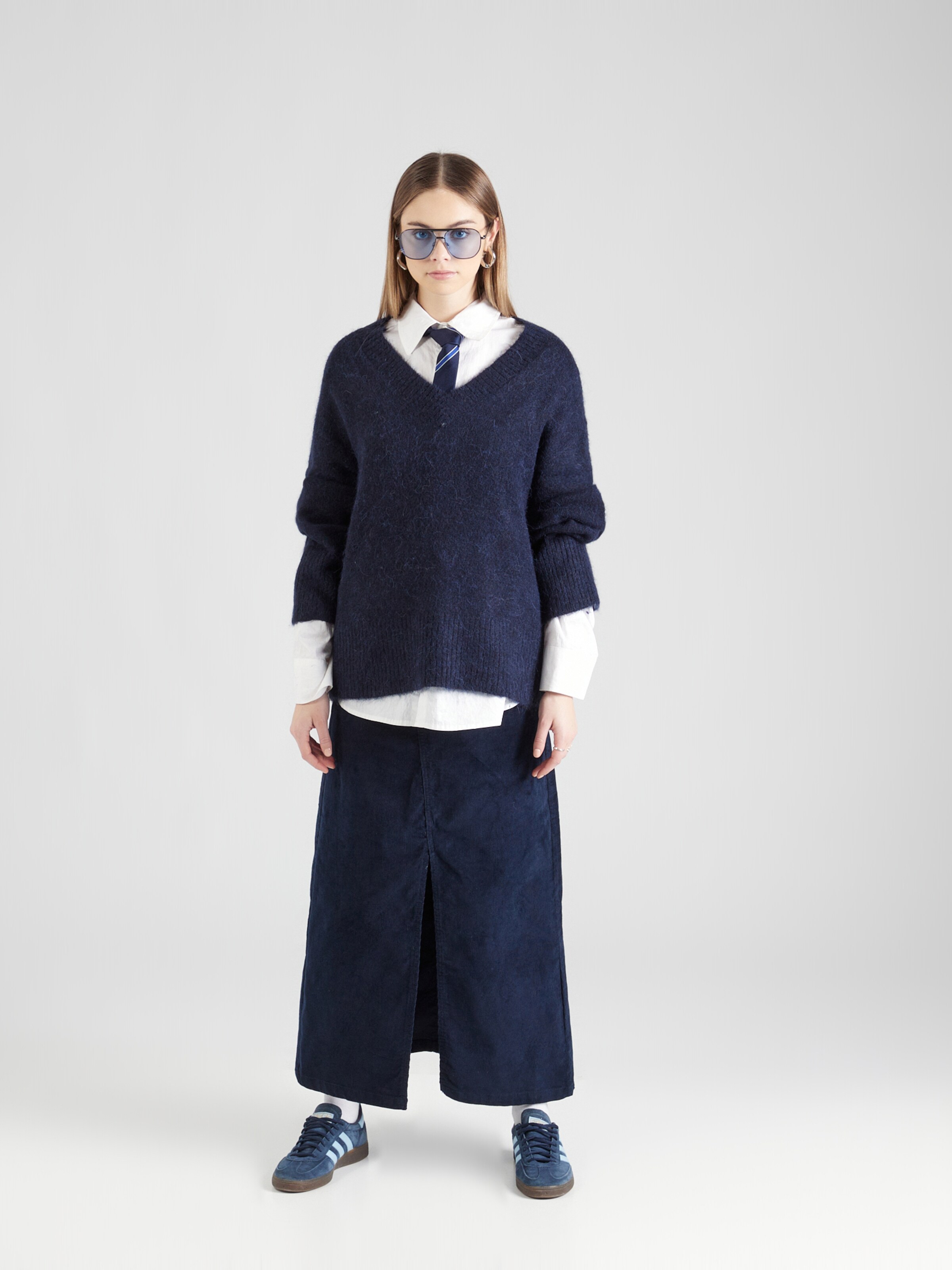 Pull over Gina Tricot en Bleu Marine ABOUT YOU