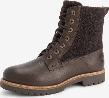 Travelin Veterlaarzen 'Folge' in Bruin: voorkant