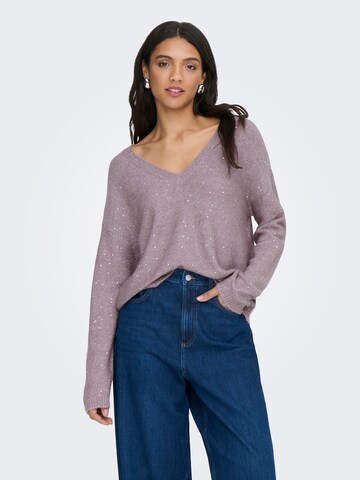 Pullover 'ONLArizona' di ONLY in lilla: frontale