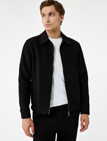 Koton Übergangsjacke in Schwarz: Vorderseite