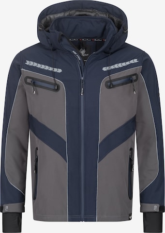 Rock Creek Outdoor jacket in Blue: front