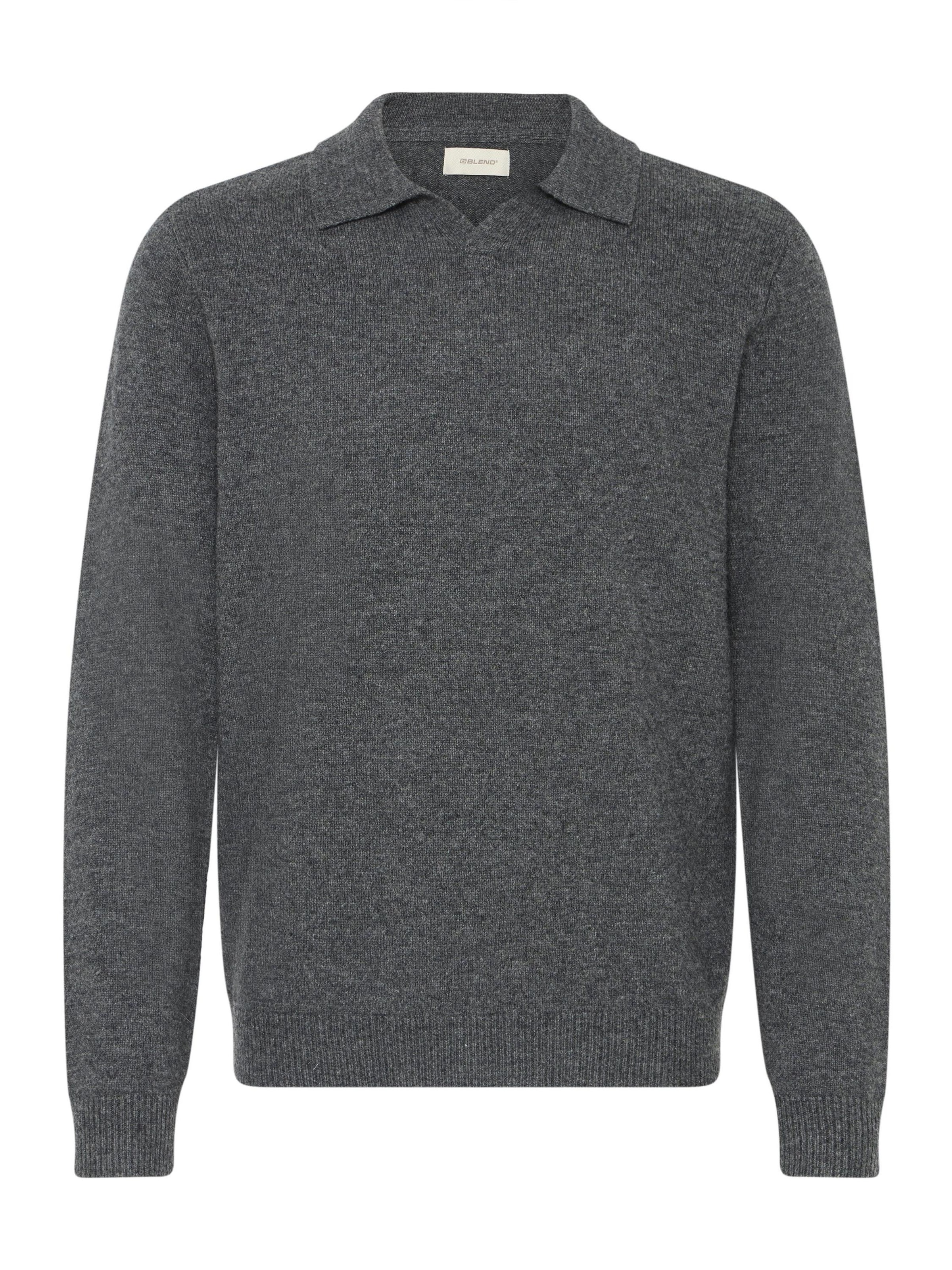 BLEND Trui 'BHBRANKO' in Grijs: voorkant