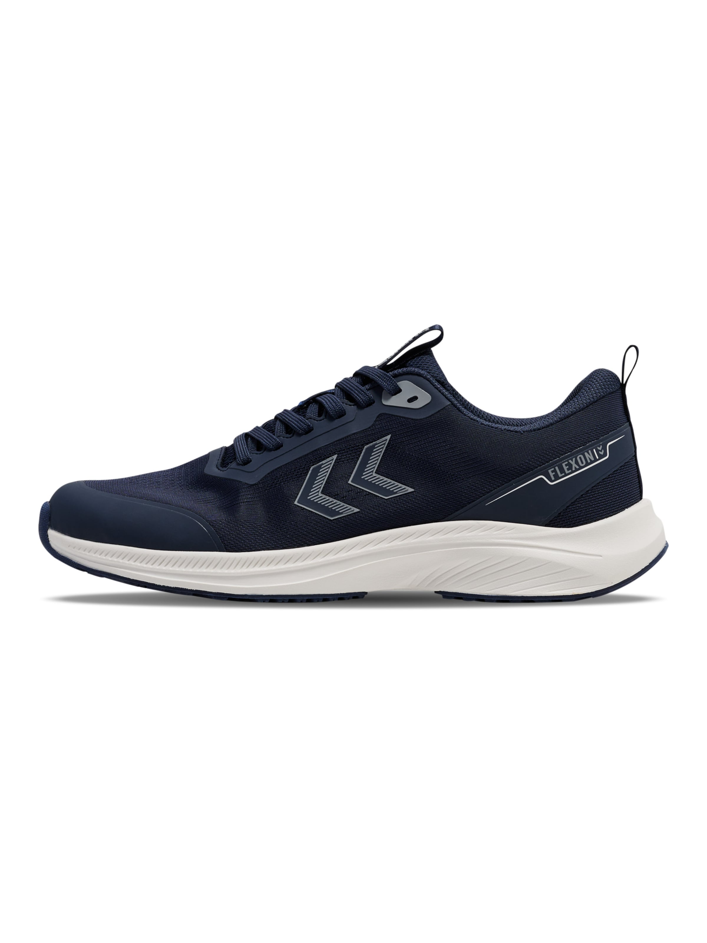 Baskets basses Hummel en bleu : devant