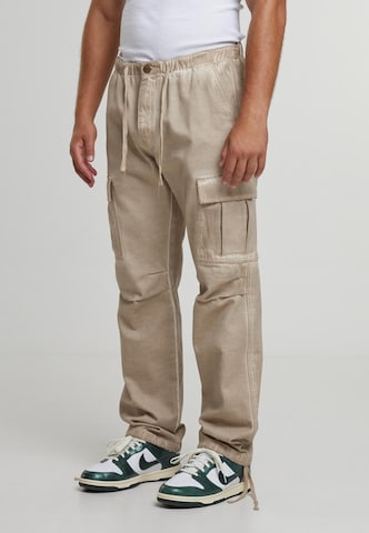 2Y Premium Loosefit Cargobroek 'Lunas' in Beige
