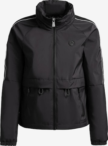 Veste mi-saison 'Olia' khujo en noir : devant