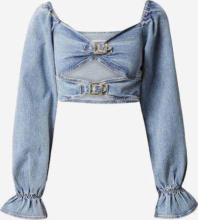 Hoermanseder x About You חולצות נשים 'Kimi' בכחול ג'ינס, סקירת המוצר