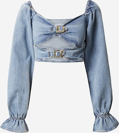 Hoermanseder x About You Blusa 'Kimi' en azul denim, Vista del producto