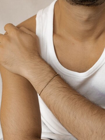 Hey Happiness Armband 'Snake Wave' in Gold