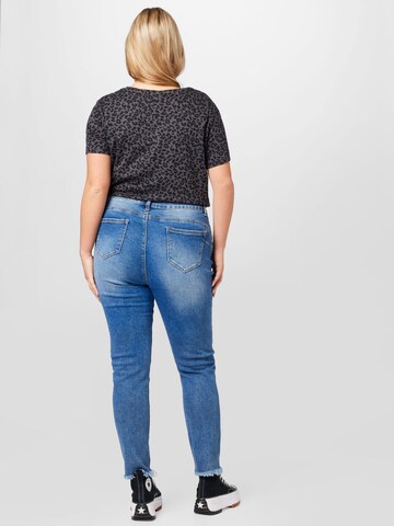 Z-One Slim fit Jeans 'Liz' in Blue