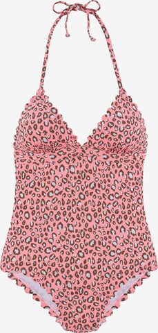 Maillot de bain LASCANA en rose : devant