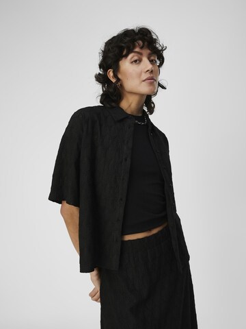 OBJECT Blouse 'FEODORA' in Black: front