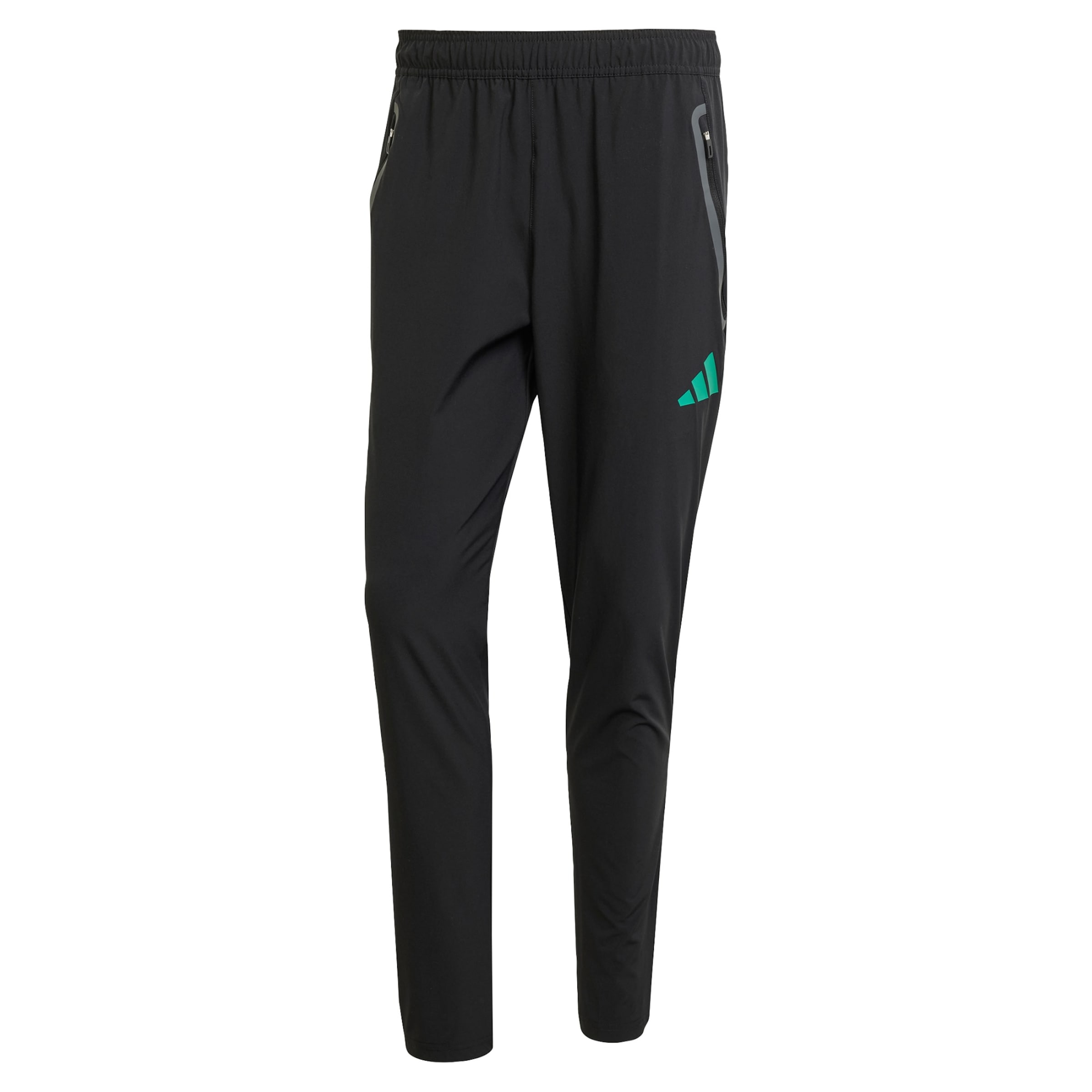 ADIDAS PERFORMANCE Regular Sports trousers 'Algerien Tiro 25 Competition' in Black: front