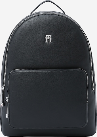 Rucsac 'Essential' de la TOMMY HILFIGER pe negru: față