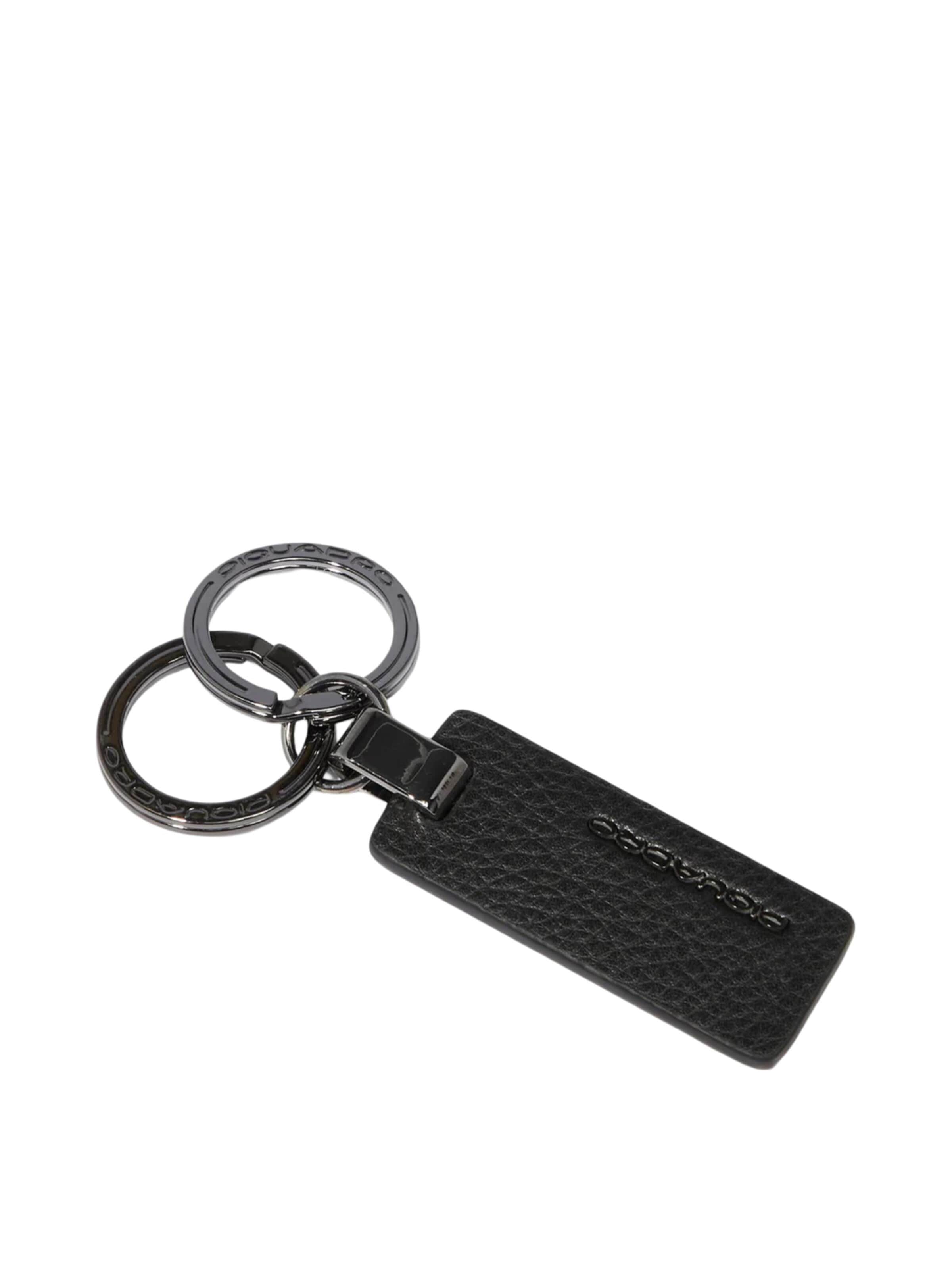 Portachiavi di Piquadro in nero: frontale