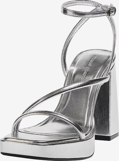 Sandale Pull&Bear pe argintiu, Vizualizare produs