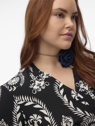 Vero Moda Curve Kjole 'ZERA ' i beige / sort, Produktvisning