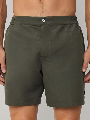Shorts de bain Hackett London en vert : devant