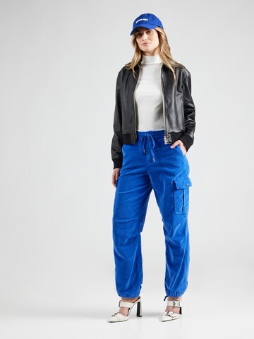 Summum - regular Pantalón cargo en azul