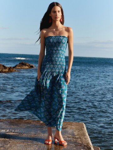 Robe Bhoem en bleu
