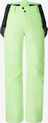 Bogner Fire + Ice Outdoorhose in Grün: Vorderseite