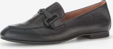 GABOR Classic Flats in Black: front