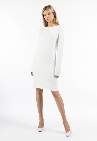 usha WHITE LABEL Kleid in Weiß