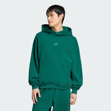 Felpa sportiva di ADIDAS SPORTSWEAR in verde: frontale