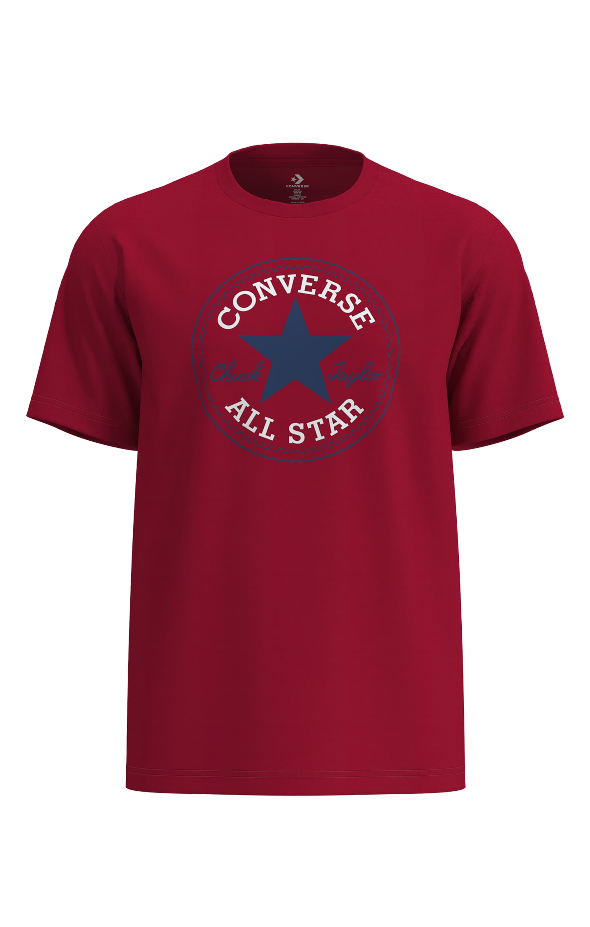 CONVERSE Shirt in Red: front
