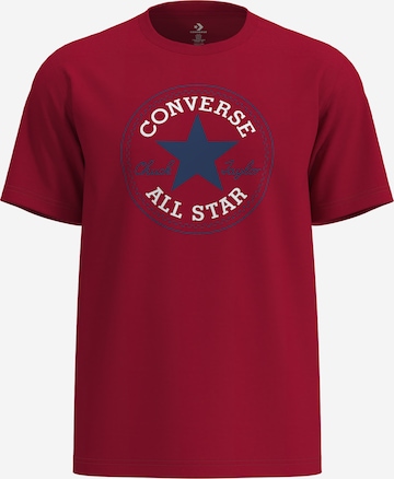 CONVERSE T-Shirt in Rot: Vorderseite