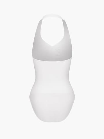 cfab - Body moldeador 'Neckholder Bodysuit mit Slip' en blanco