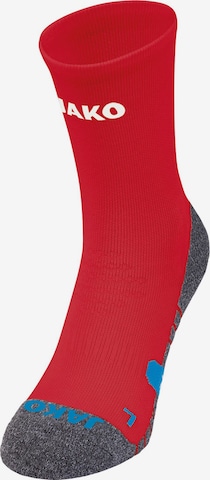 JAKO Athletic Socks in Red: front