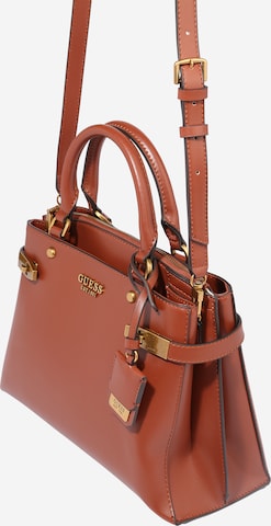 GUESS Handbag 'ZADIE' in Brown: front