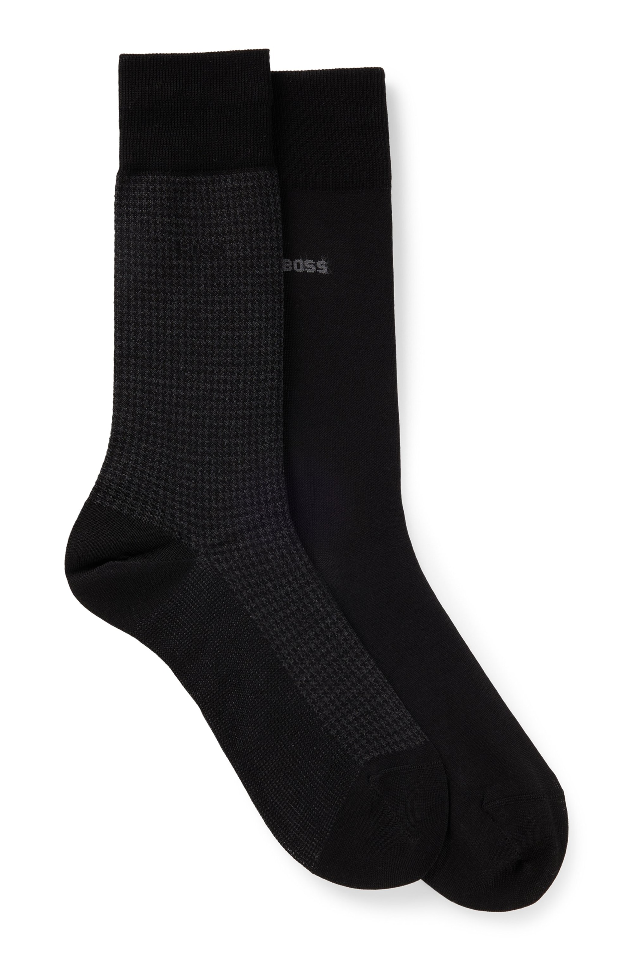BOSS Socken in Schwarz: Vorderseite