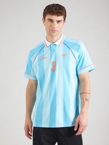 ADIDAS ORIGINALS Shirt in Blue: front