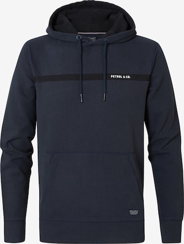 Petrol Industries Sweatshirt in Blue: front