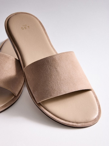 The Set Pantolette in Beige