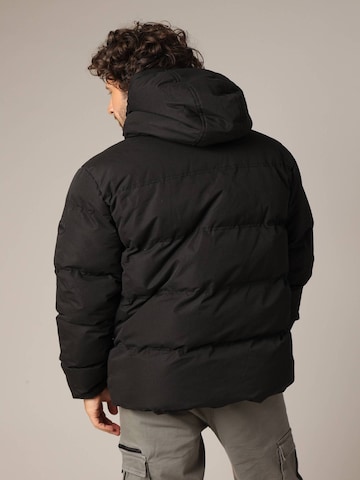 Veste d’hiver 'Chicago' Deeluxe en noir