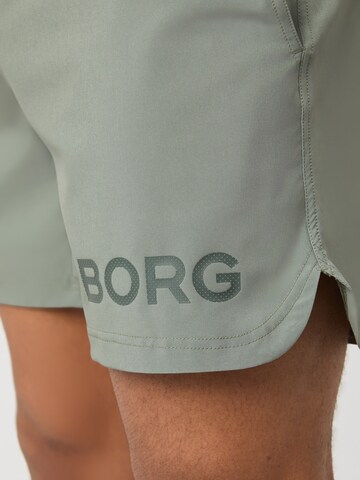 BJÖRN BORG Voľný strih Športové nohavice - Zelená