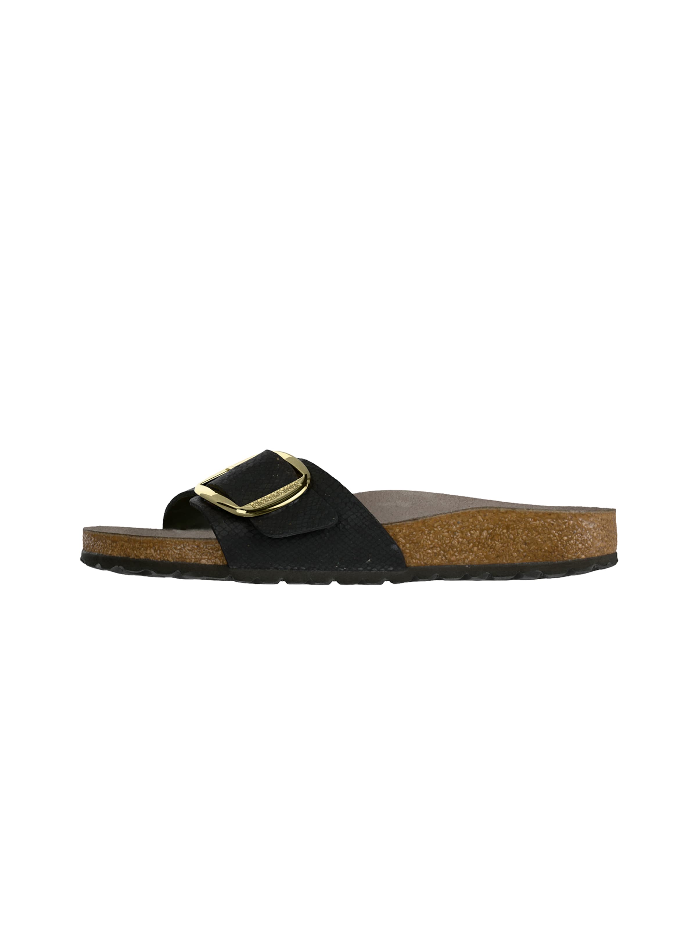 BIRKENSTOCK Пантолеты 'Madrid' в Черный: спереди