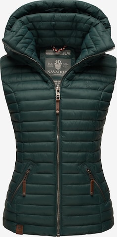 NAVAHOO Vest 'Shadaa' in Green: front