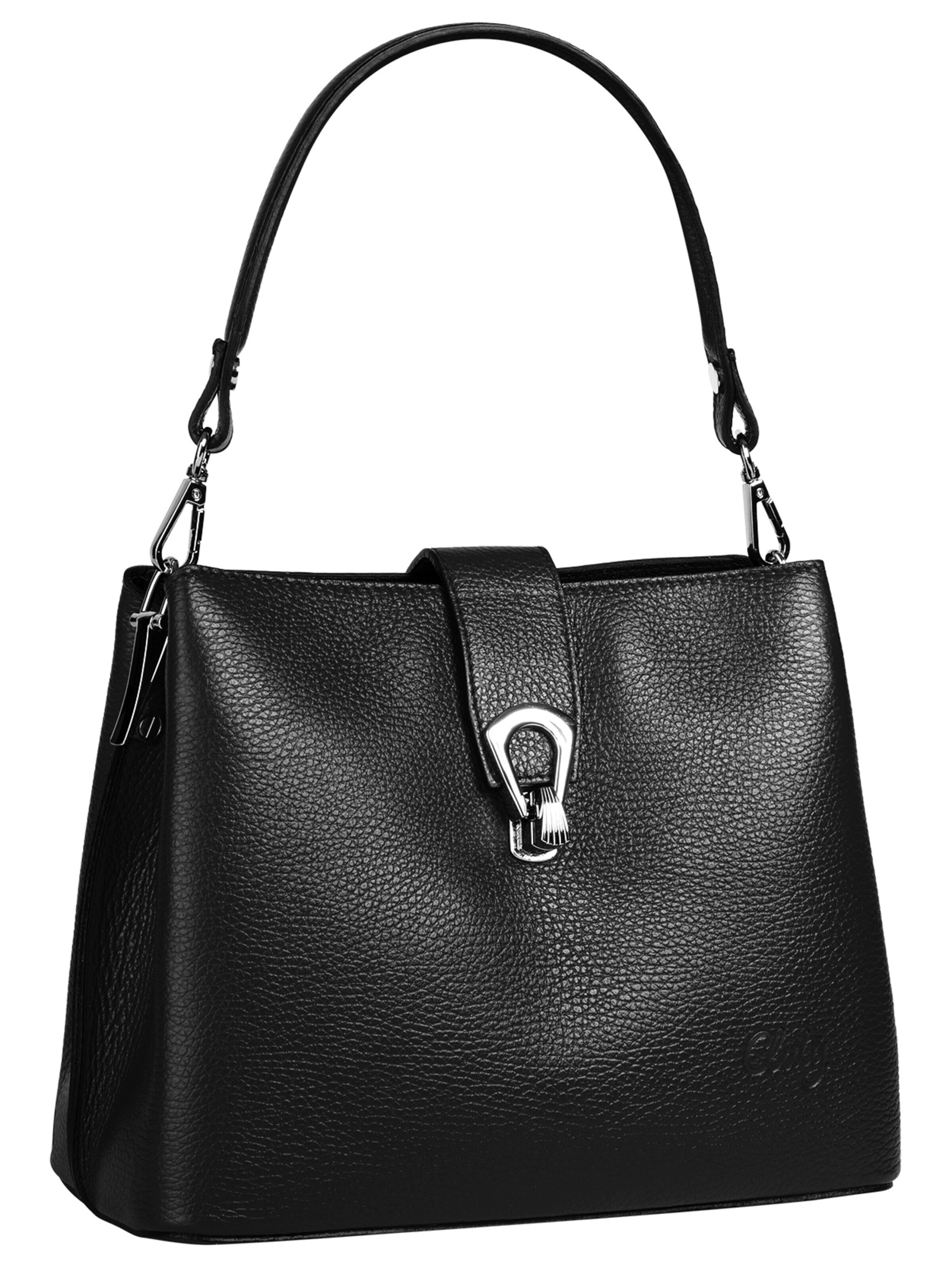 Cluty Crossbody Bag in Black