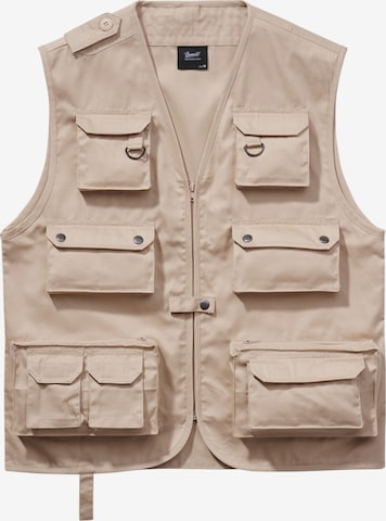 Brandit Vest i beige: forside