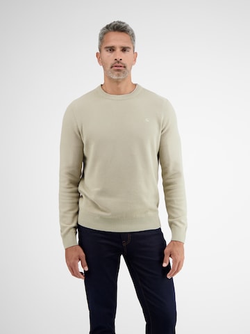 Pull-over LERROS en gris : devant