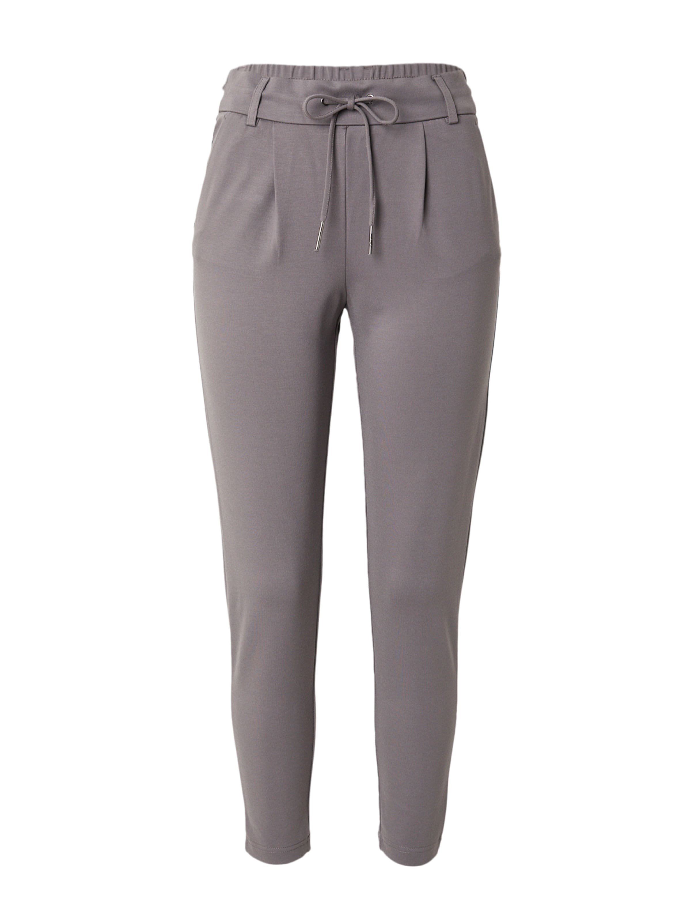 Coupe slim Pantalon à pince 'Poptrash' ONLY en gris : devant