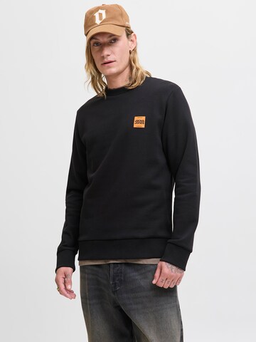JACK & JONES Sweatshirt 'JJBRANDY' in Schwarz: Vorderseite