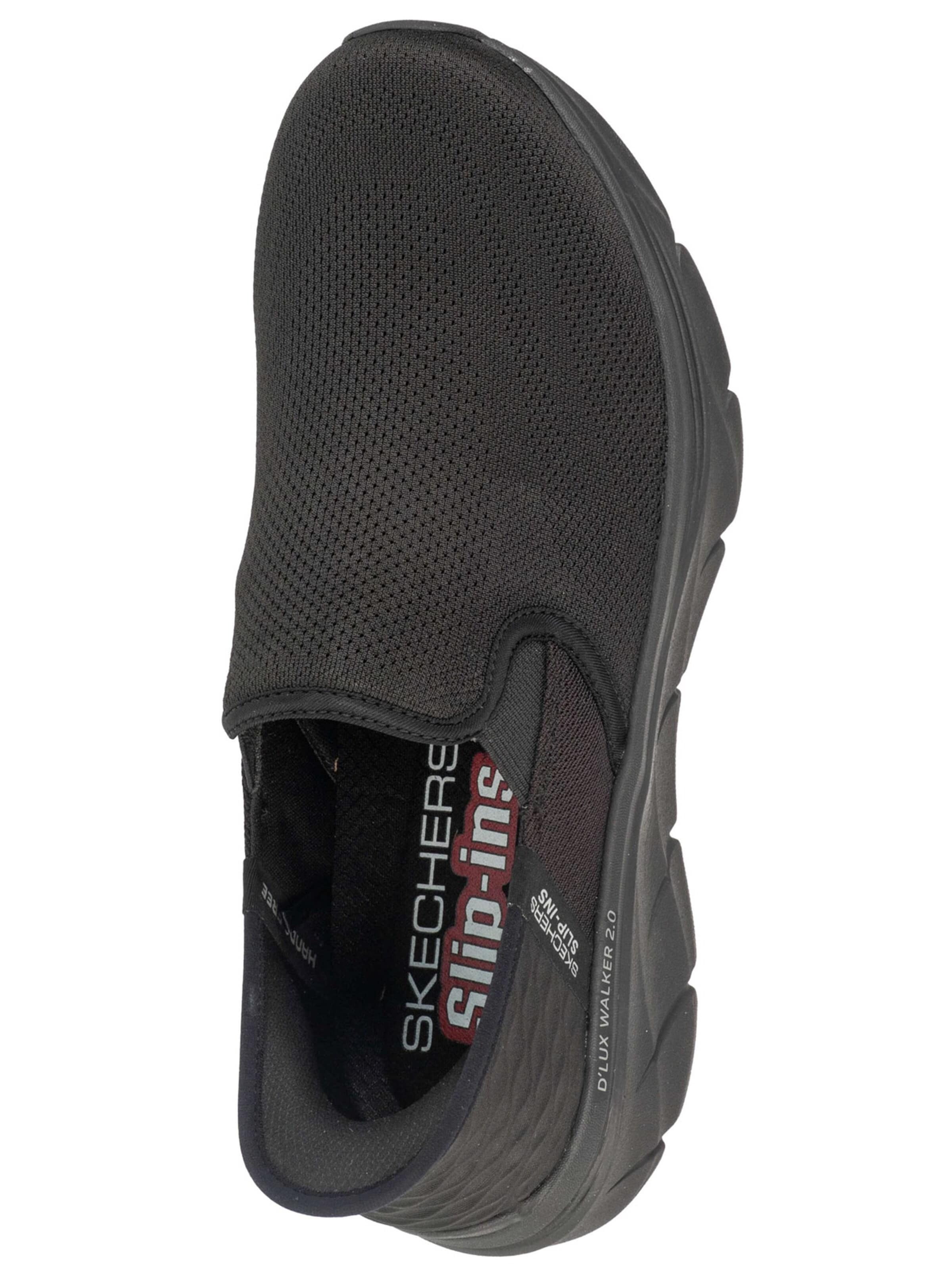 SKECHERS Slip-ons 'Skechers Slip-ins: D'Lux Walker 2.0 - Reeler' in Grijs