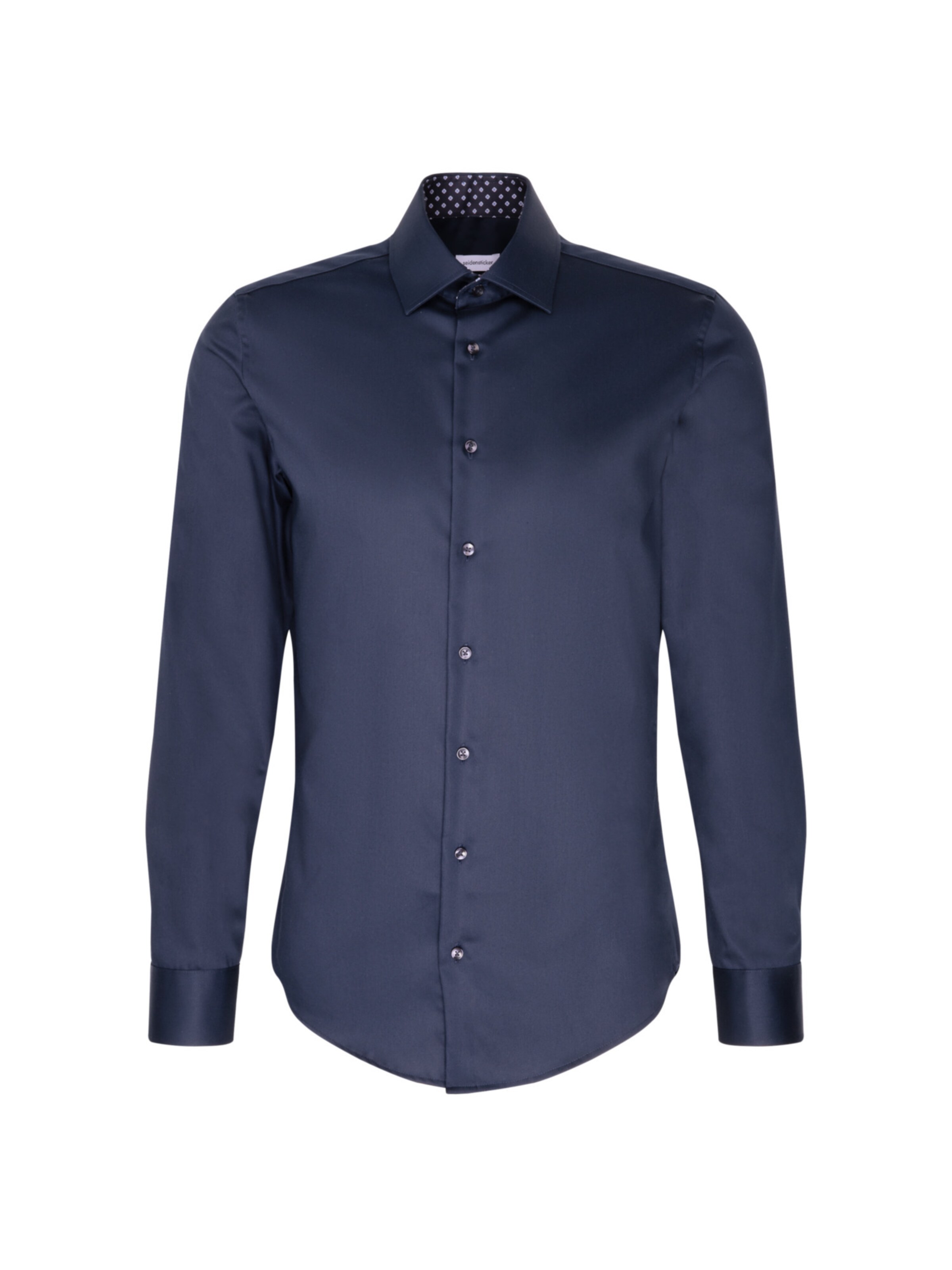 SEIDENSTICKER Slim fit Business Shirt in Blue: front