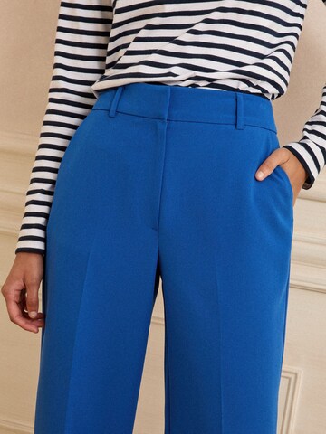 love & roses Loosefit Bukser med fals i blå